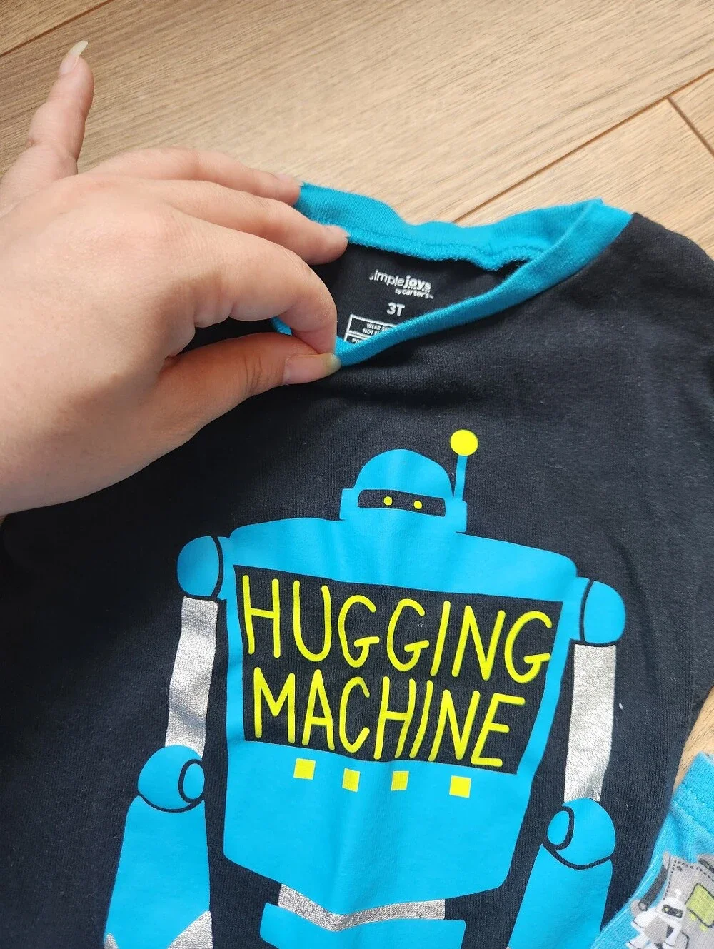 3t Boys Robot pajama Set